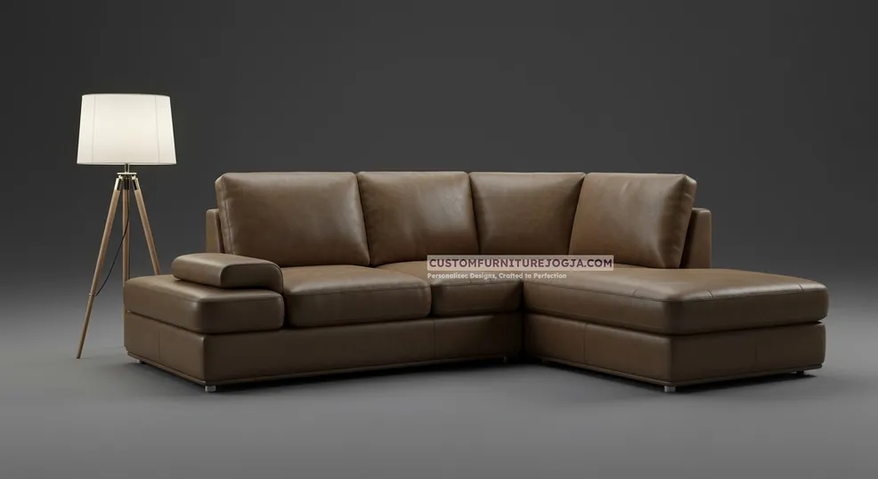 Jasa Pembuatan L Shape Sofa Jogja